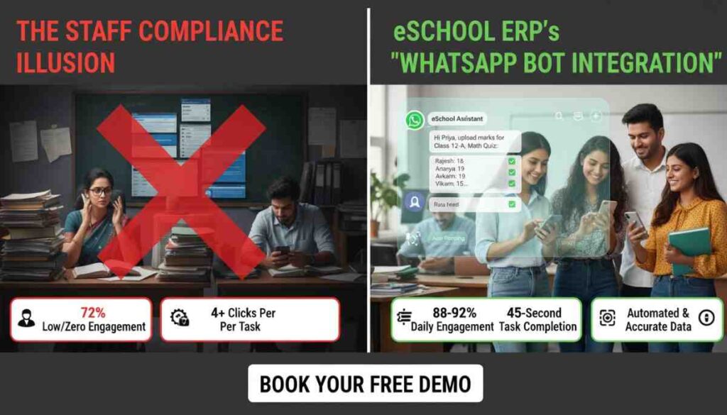 The Staff Compliance Illusion Why Your Teachers Aren't Actually Using Your ERP 
