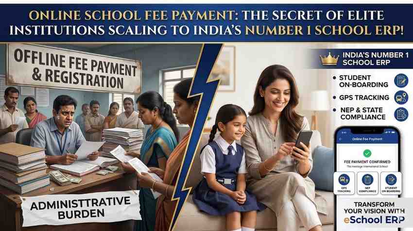 Online School Fee Payment with eSchool ERP