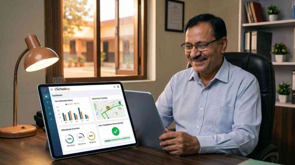secure cloud base School ERP software